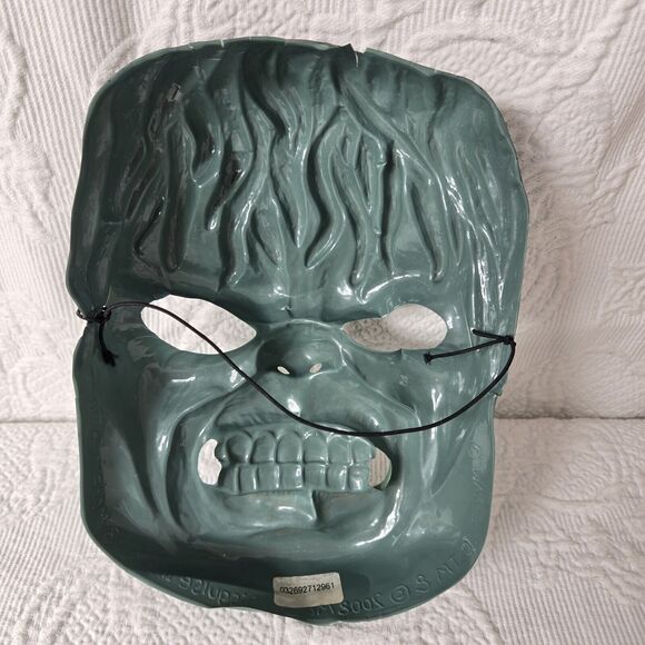 2000s Hulk Marvel Mask Halloween Avengers Super Hero Disney Y2K Cosplay Costume - Picture 2 of 6